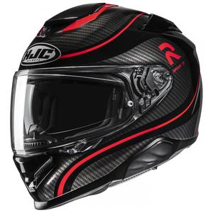 Casco de moto integral HJC RPHA 71 Cleta MC1 negro-rojo