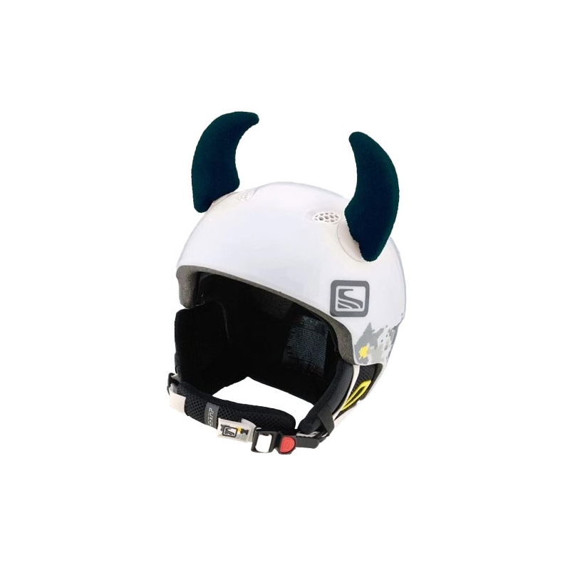 Crazy Ears casco orejas Cuernos grandes negro
