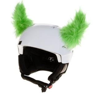 Orejas de casco Crazy Ears Cuernos verdes