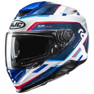 Casco integral de moto HJC RPHA 71 Ellon MC21 blanco-azul-rojo