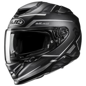 Casco de moto integral HJC RPHA 71 Ellon MC5SF negro-gris