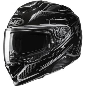 Casco integral de moto HJC RPHA 71 Teth MC5 negro-gris