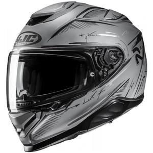 Casco de moto integral HJC RPHA 71 Teth MC5SF gris