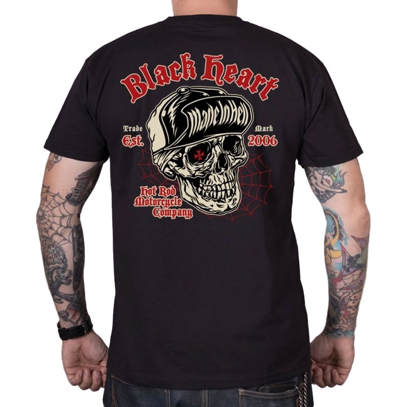 Camiseta Black Heart Gravity negra