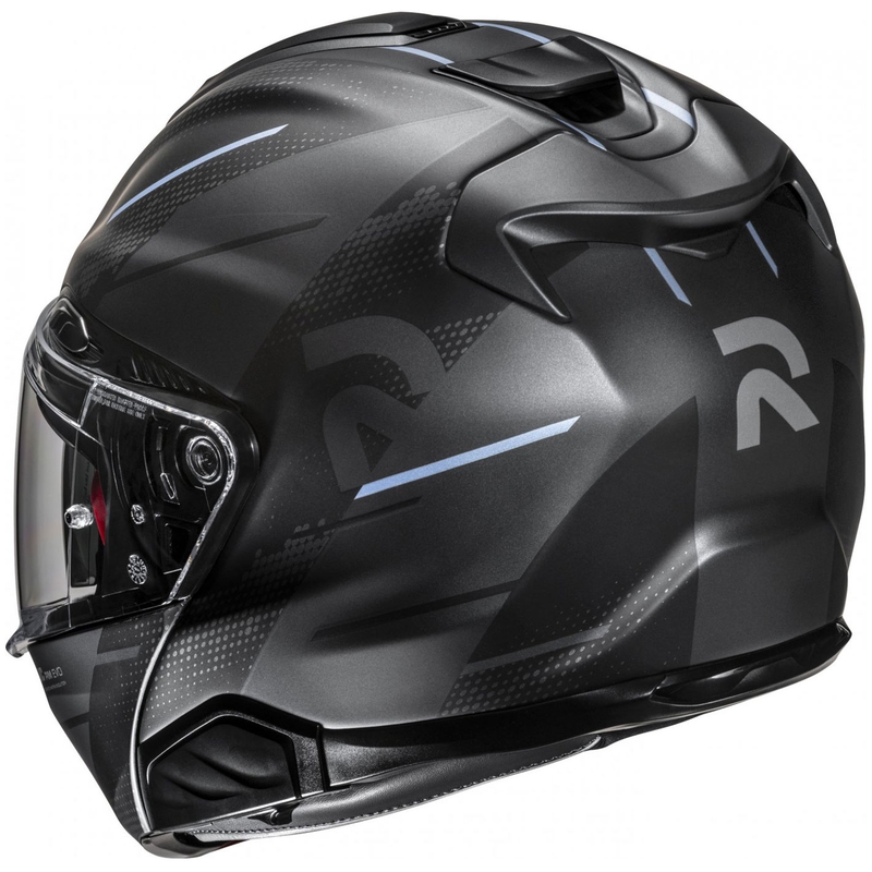 HJC RPHA 91 Blat MC5SF casco de moto abatible negro
