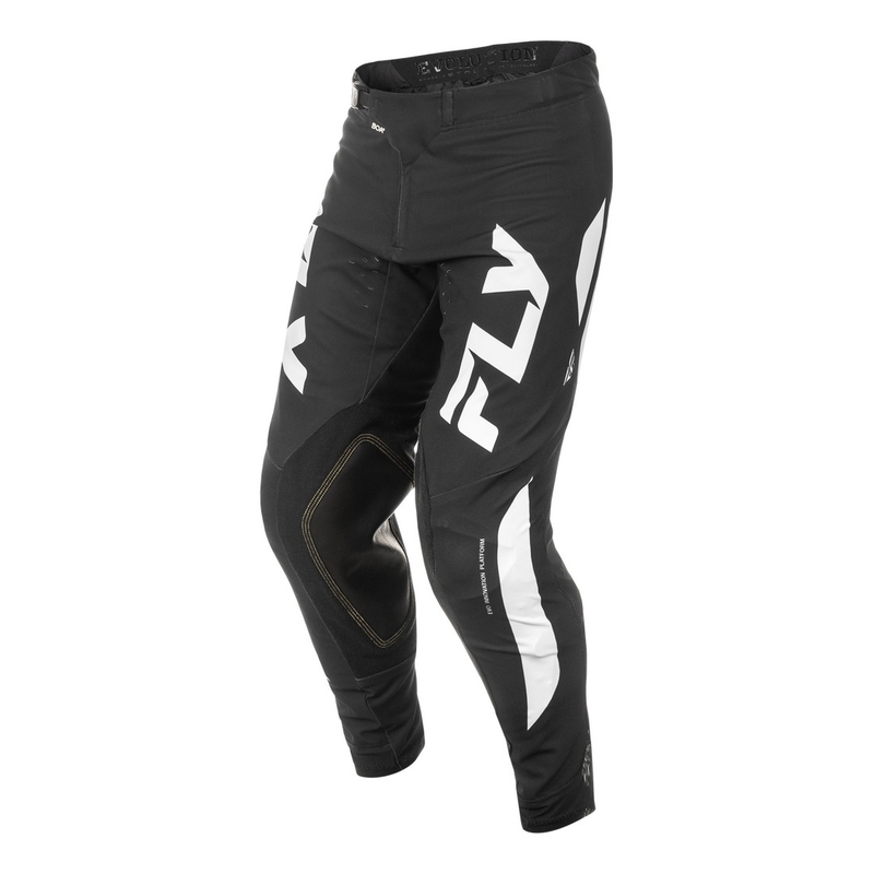 Pantalón motocross FLY Racing Evolution negro-blanco-morado