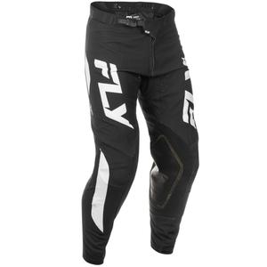 Pantalón motocross FLY Racing Evolution negro-blanco-morado
