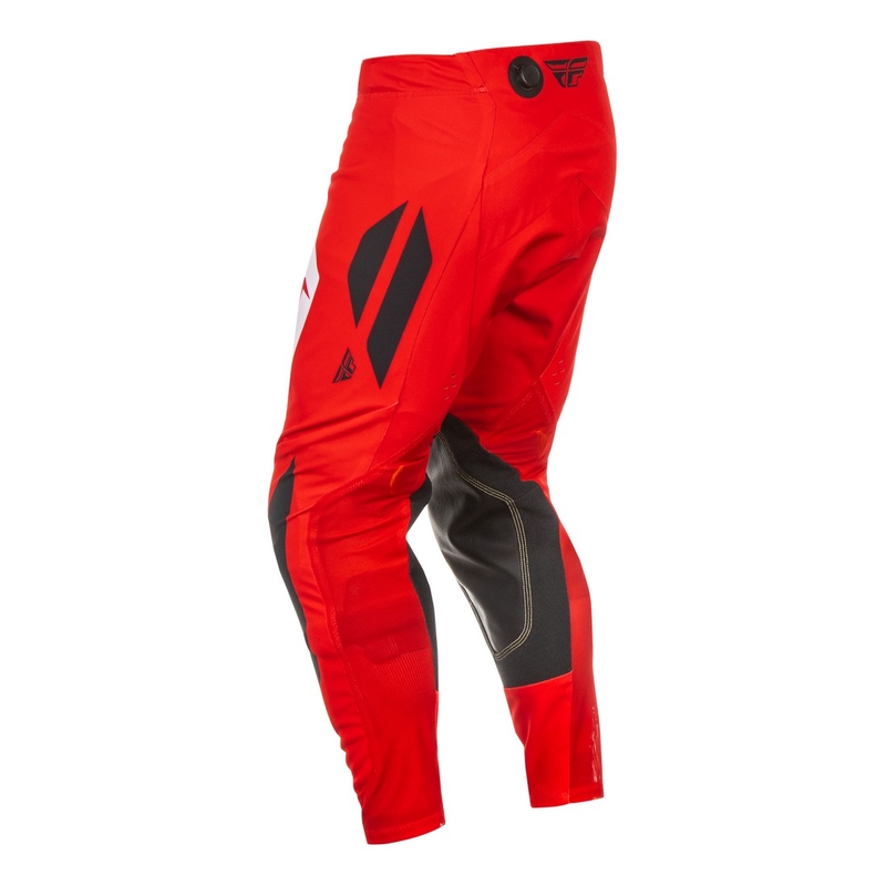 Pantalón motocross FLY Racing Evolution rojo-blanco-negro