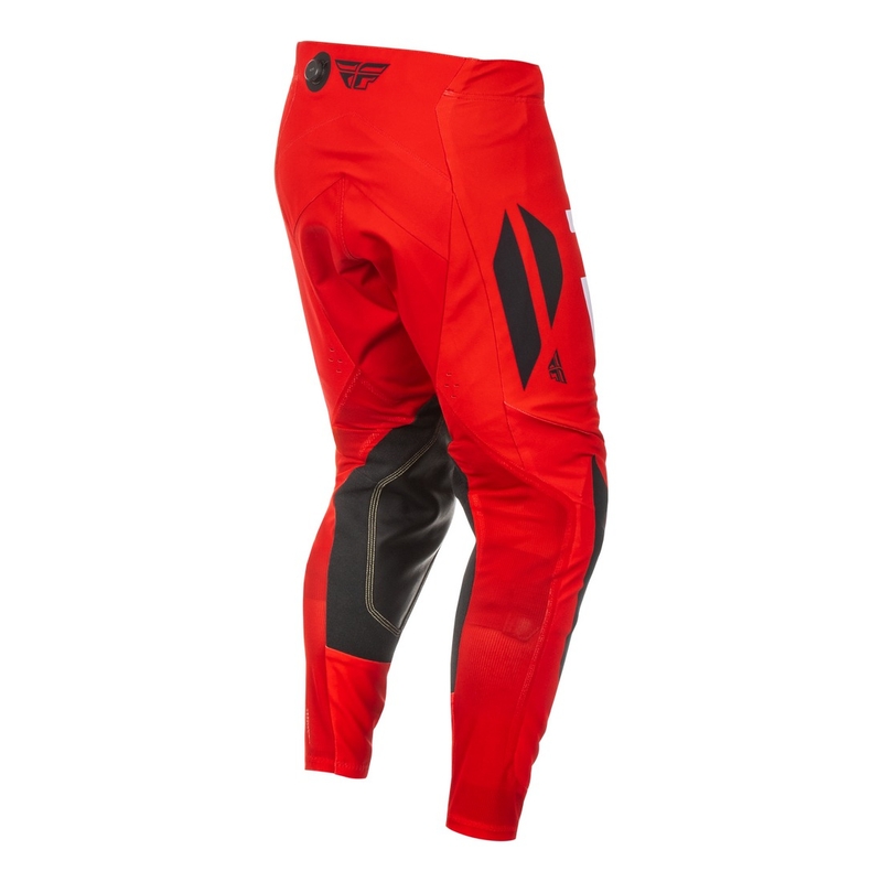 Pantalón motocross FLY Racing Evolution rojo-blanco-negro