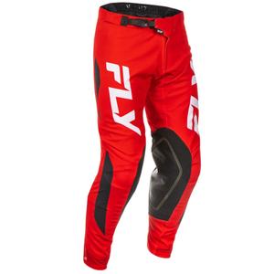 Pantalón motocross FLY Racing Evolution rojo-blanco-negro