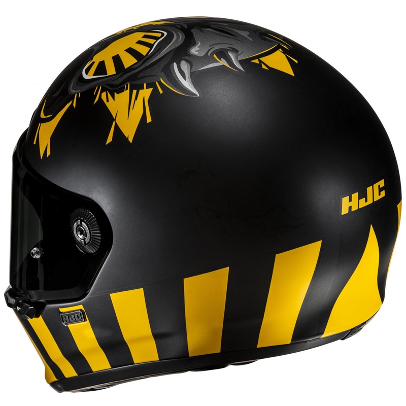 Casco de moto integral HJC V10 Crania MC3SF negro-amarillo