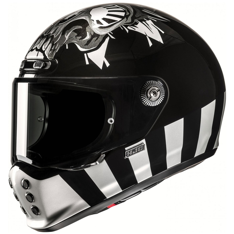 Casco de moto integral HJC V10 Crania MC5 negro-gris
