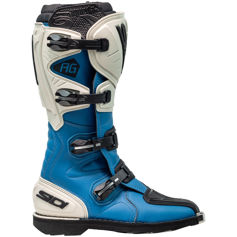 Botas motocross SiDi Agueda azul-beige