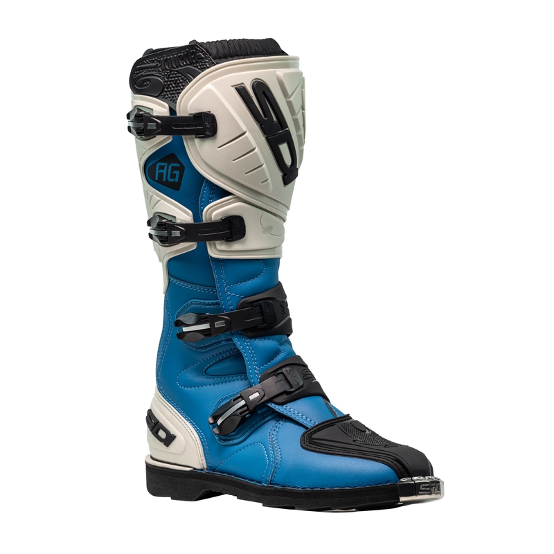 Botas motocross SiDi Agueda azul-beige