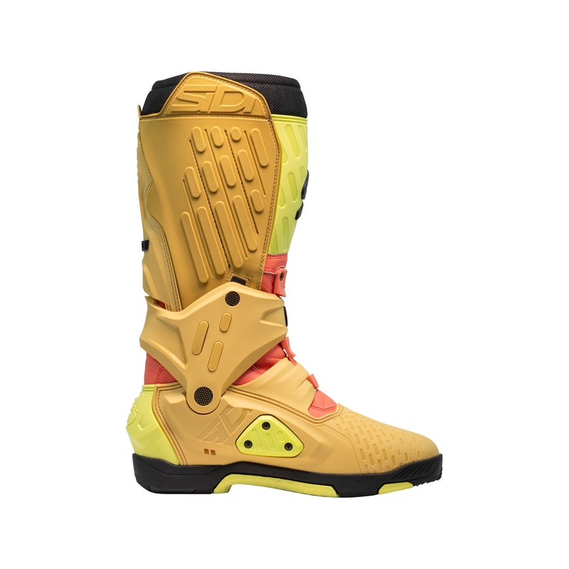 Botas de moto SiDi Crossair dorado-verde