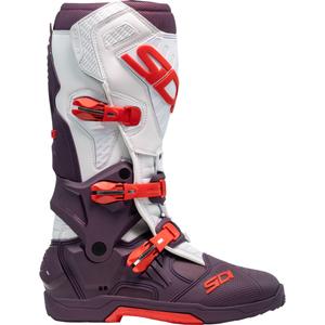 Botas de moto SiDi Crossair vino-blanco