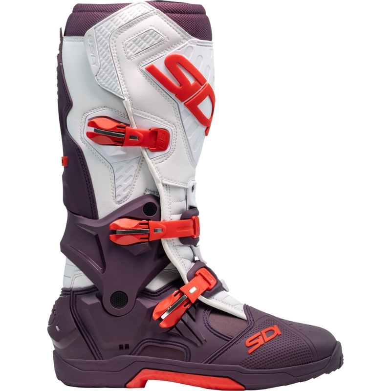 Botas de moto SiDi Crossair vino-blanco