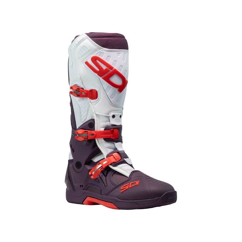 Botas de moto SiDi Crossair vino-blanco