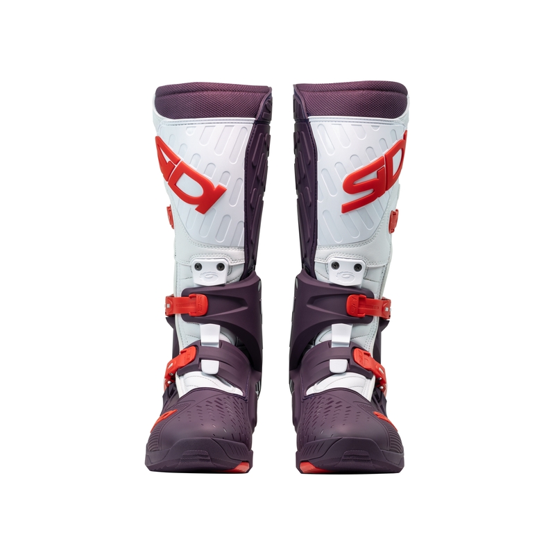 Botas de moto SiDi Crossair vino-blanco