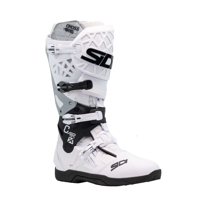 Botas de moto SiDi Crossair X blanco-negro