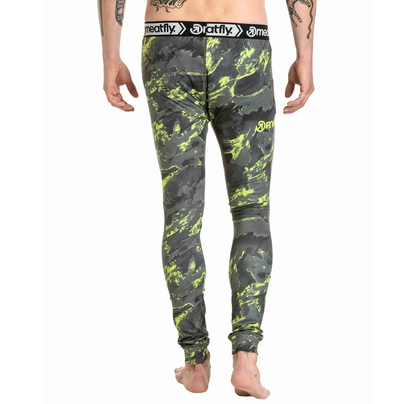 Ropa interior térmica Meatfly Sloan gris-verde