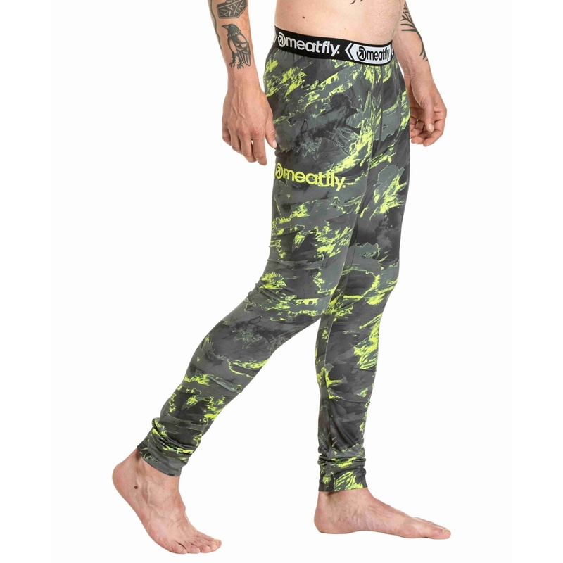 Ropa interior térmica Meatfly Sloan gris-verde