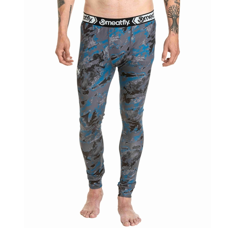 Ropa interior térmica Meatfly Sloan gris-azul