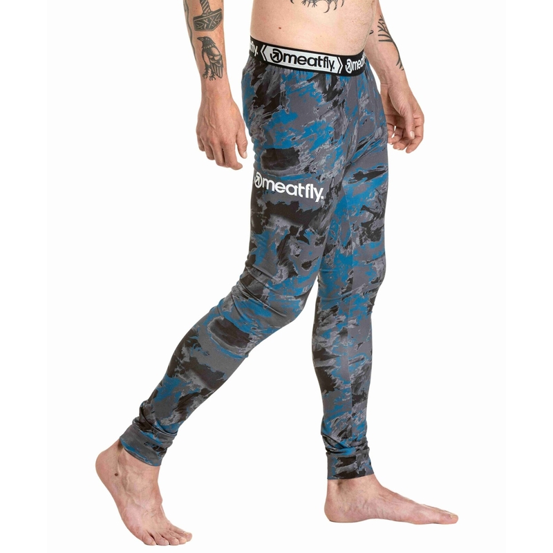 Ropa interior térmica Meatfly Sloan gris-azul
