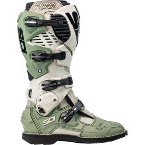 Botas moto SiDi Crossfire 3 verde-beige