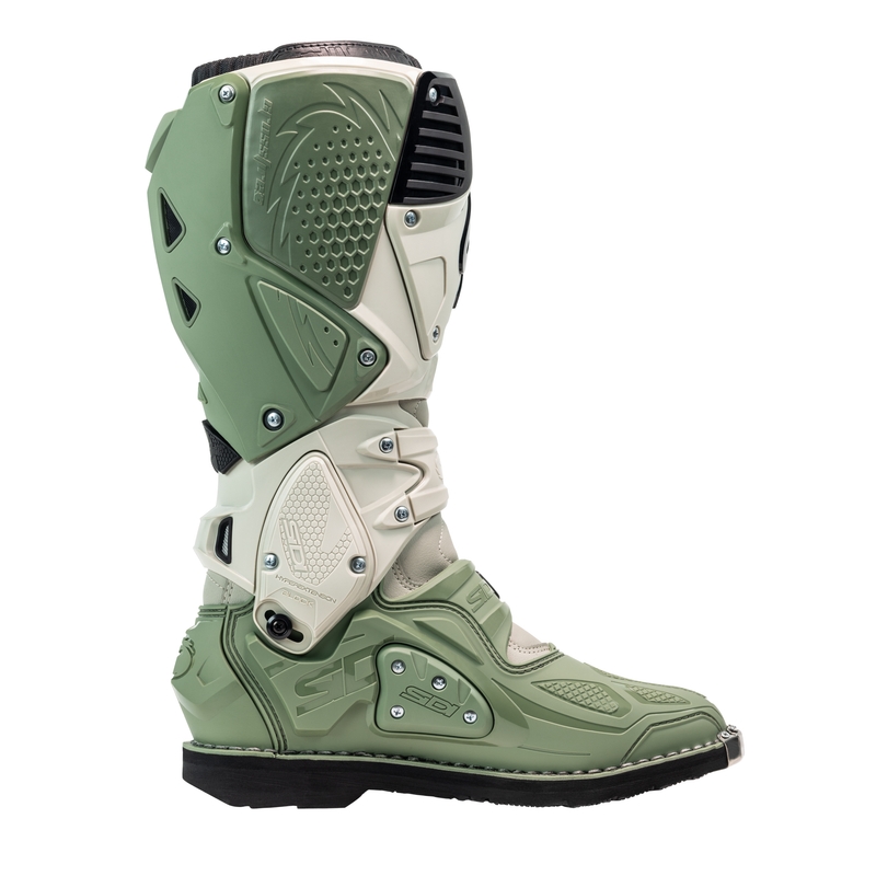 Botas moto SiDi Crossfire 3 verde-beige
