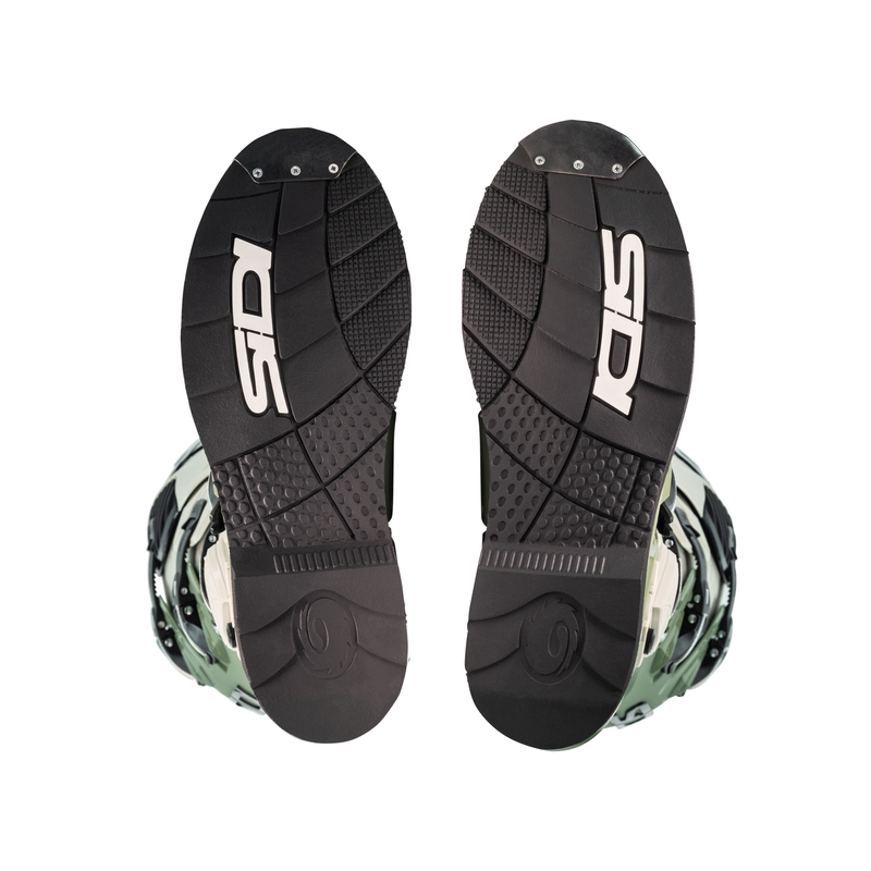 Botas moto SiDi Crossfire 3 verde-beige