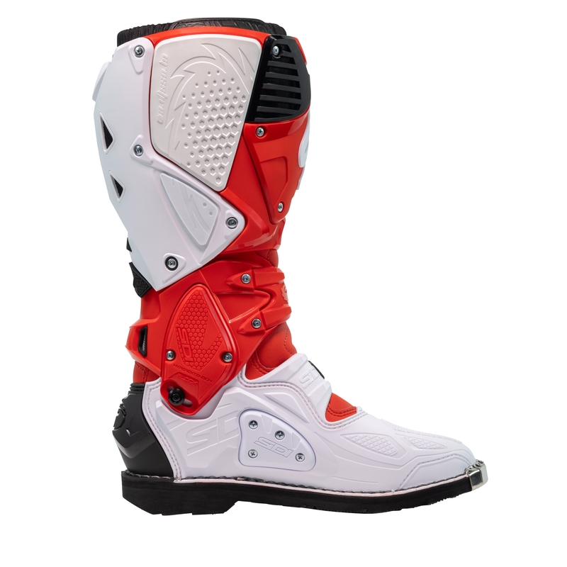 Botas de moto SiDi Crossfire 3 rojo-blanco