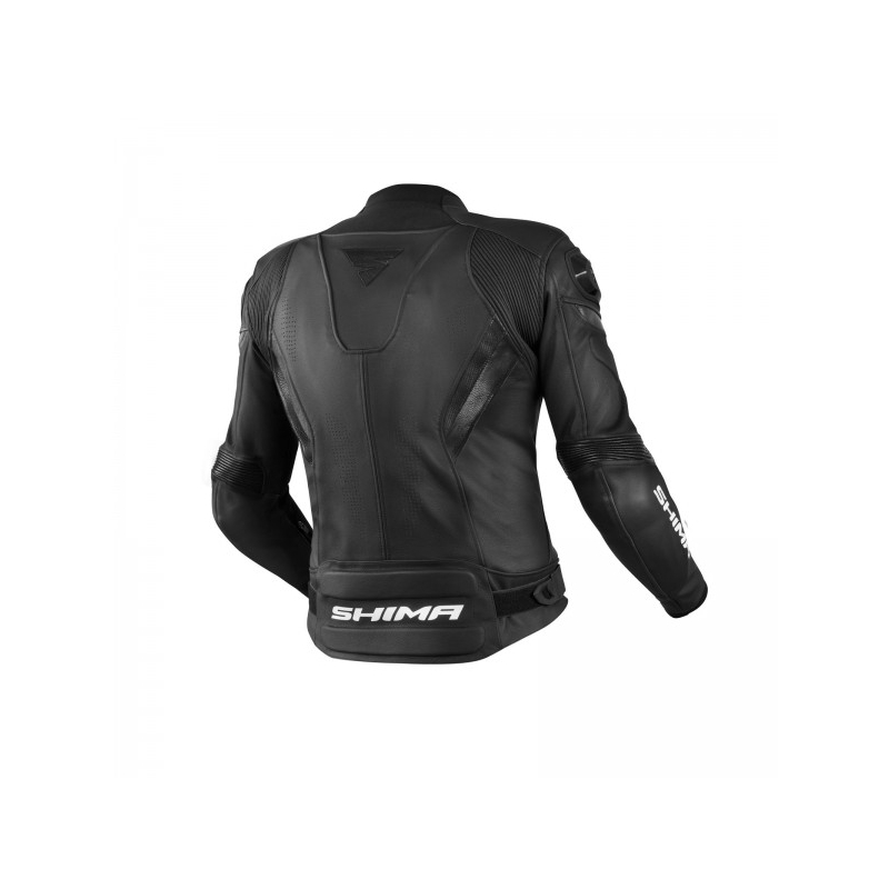 Chaqueta de moto negra Shima Chase