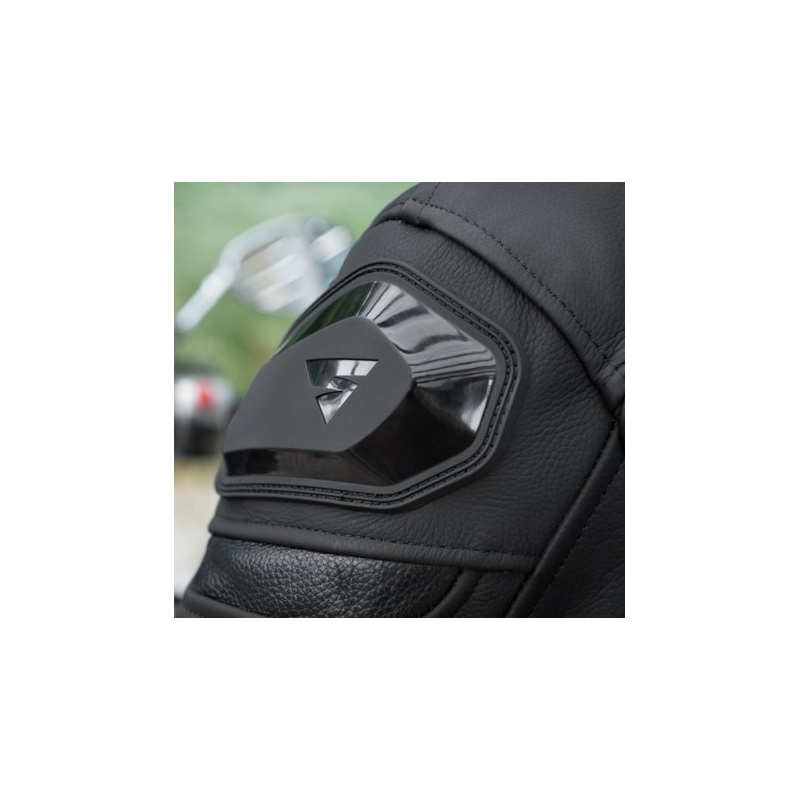 Chaqueta de moto negra Shima Chase