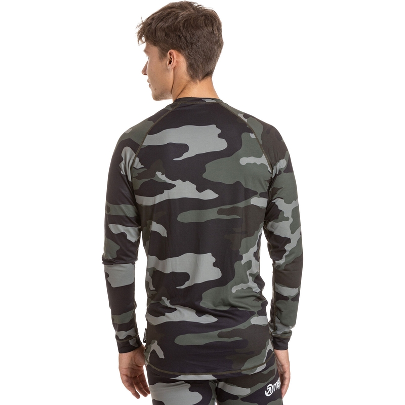 Camiseta térmica hombre Meatfly Avery camo
