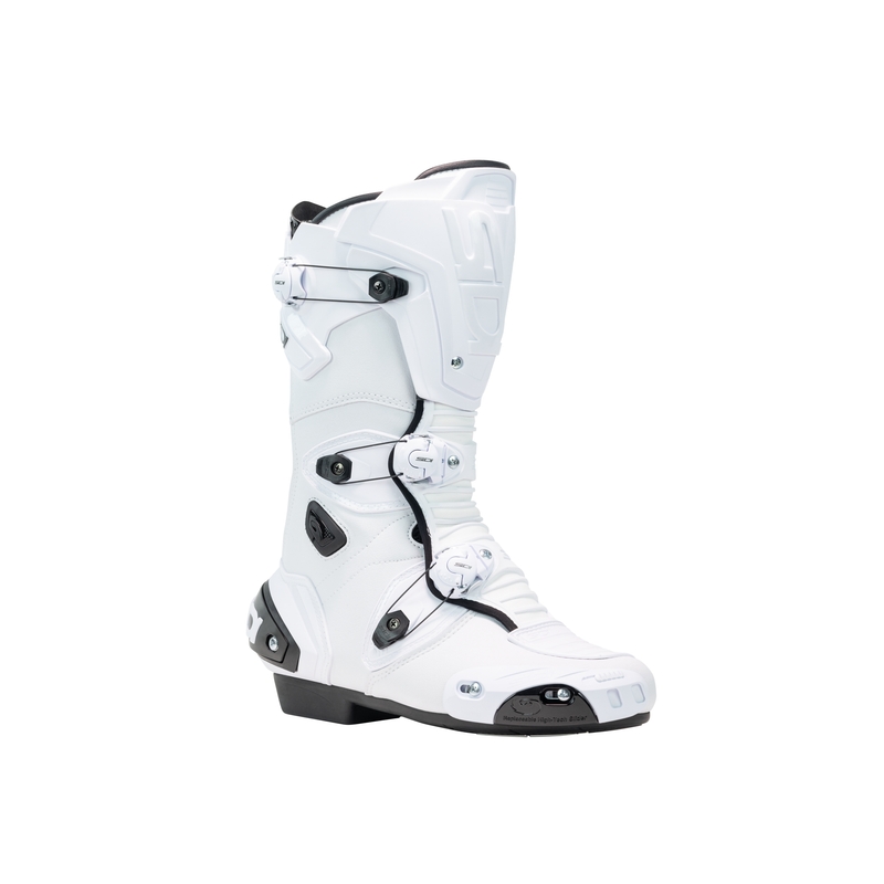 Botas de moto SiDi MAG 1 blanco-blanco