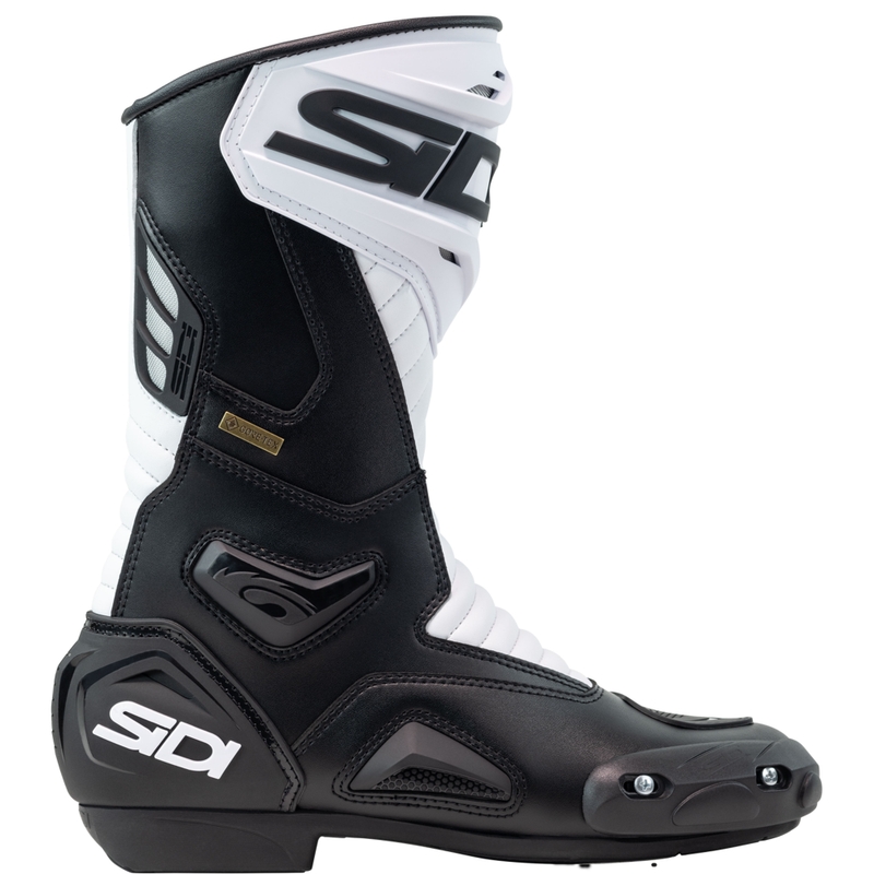 Botas de moto SiDi Performer Gore blanco-negro
