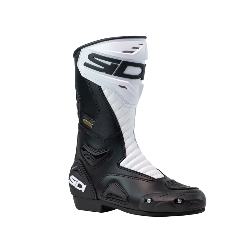 Botas de moto SiDi Performer Gore blanco-negro