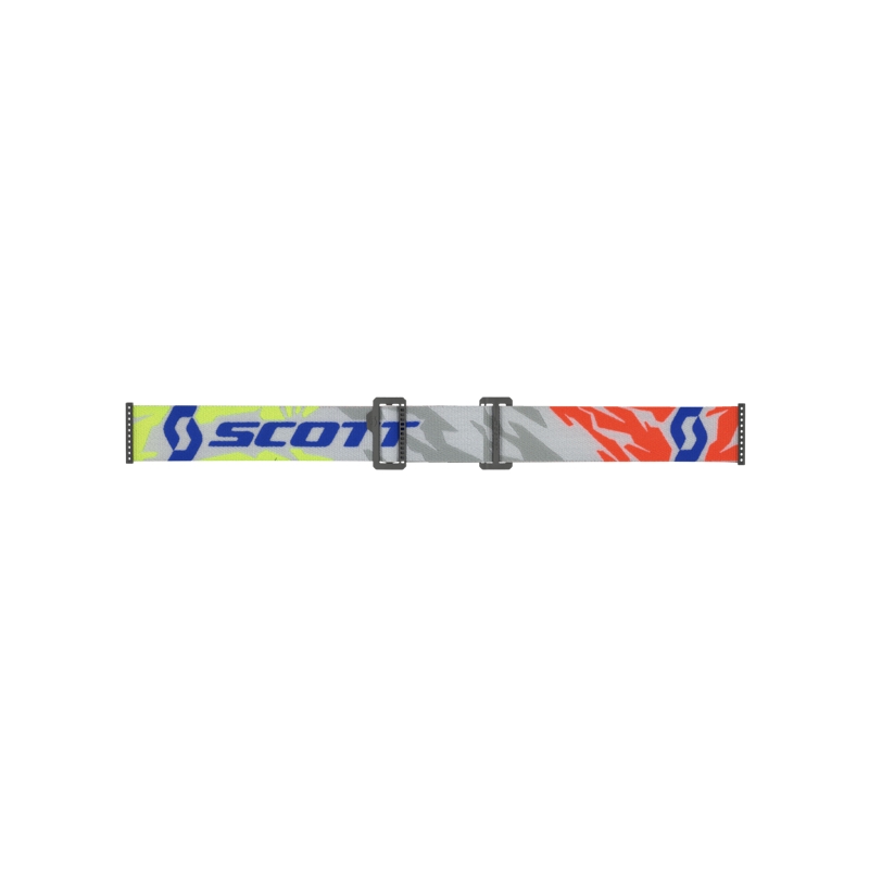 Gafas de motocross para niños SCOTT Primal Youth azul con plexiglás transparente