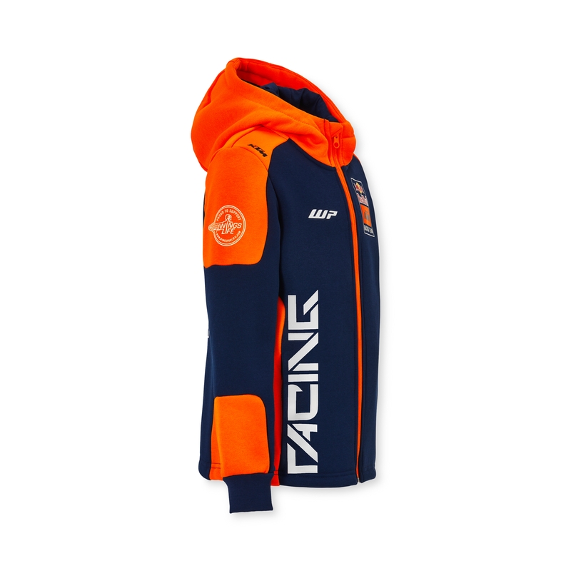 Sudadera infantil KTM Replica Team azul-naranja