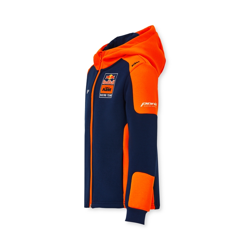 Sudadera infantil KTM Replica Team azul-naranja