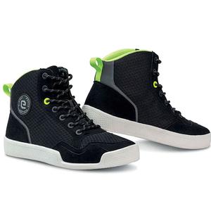 Botas de moto Eleveit Force Airtech negro-amarillo fluo