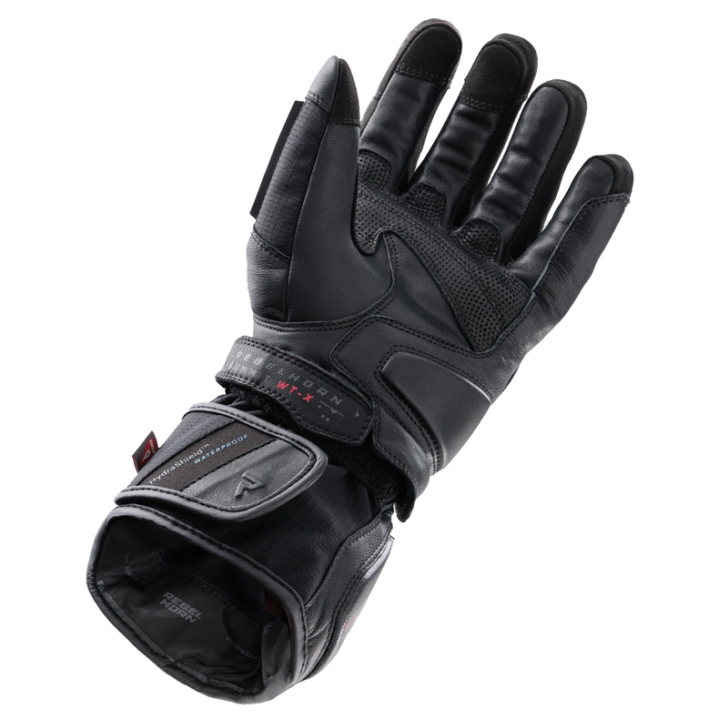 Guantes de moto Rebelhorn Summit Winter negro