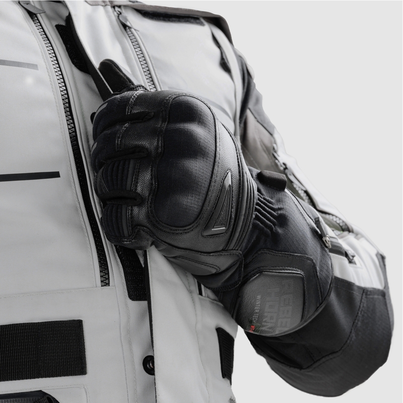 Guantes de moto Rebelhorn Summit Winter negro