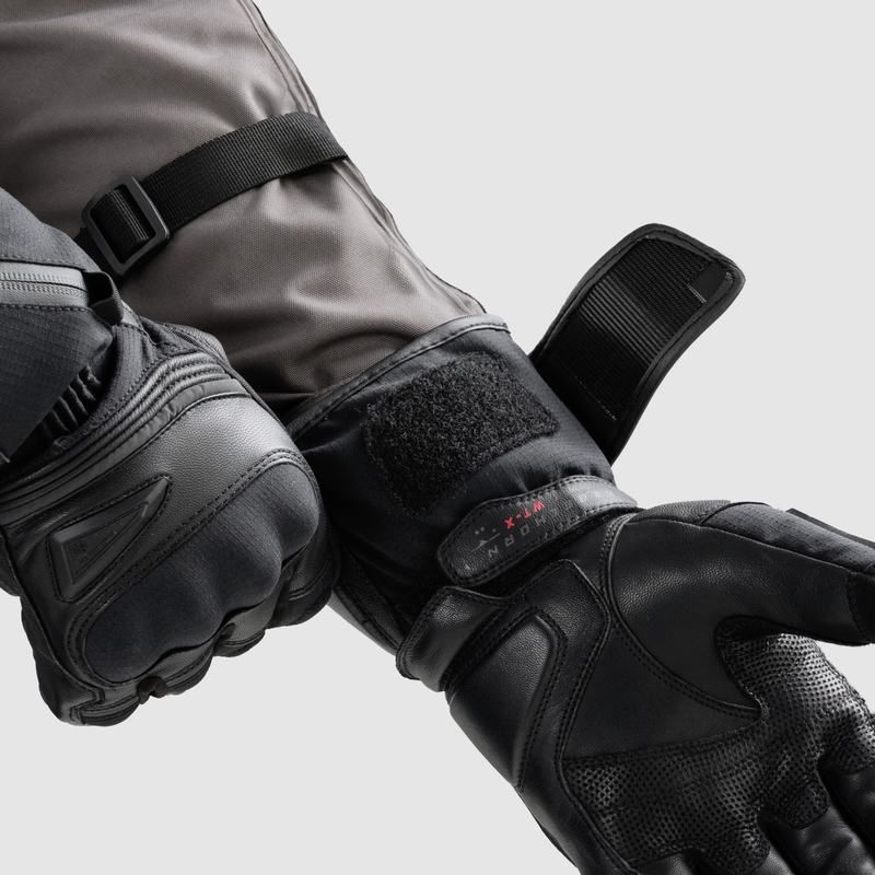 Guantes de moto Rebelhorn Summit Winter negro