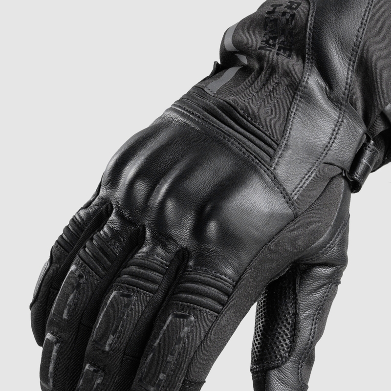Guantes de moto Rebelhorn Tracer WP negro