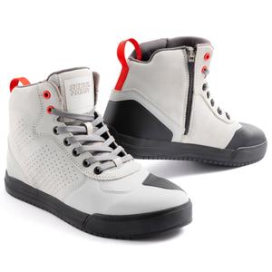 Botas de moto de piel Rebelhorn Spike gris