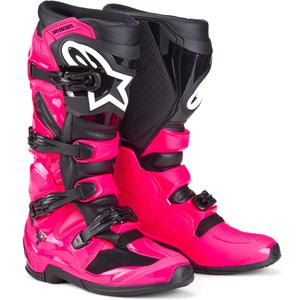 Botas motocross Alpinestars TECH 7 rosa-negro