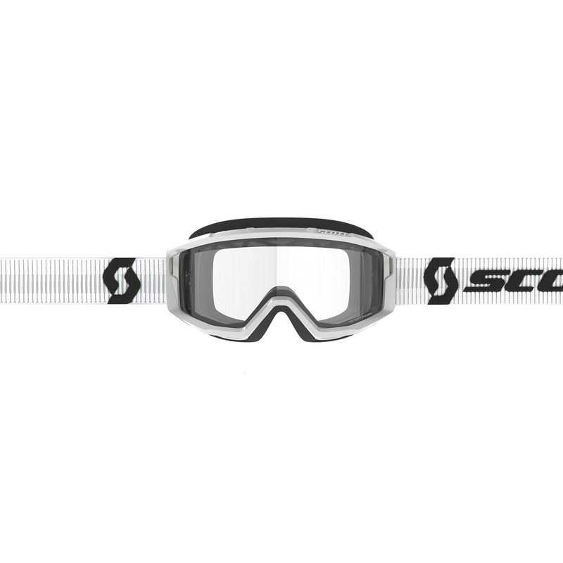 Gafas de motocross SCOTT Primal Enduro blancas con plexiglás transparente