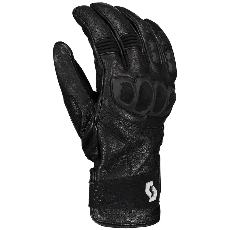 Guantes de moto de piel SCOTT SPORT ADV negro